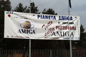 Pianeta Amiga: l'ingresso alla fiera