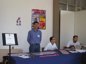 Il vicino stand di Amiga Life